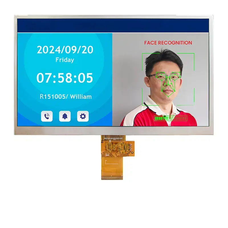 10.1 นิ้ว TFT ปกติโมดูลสีขาว