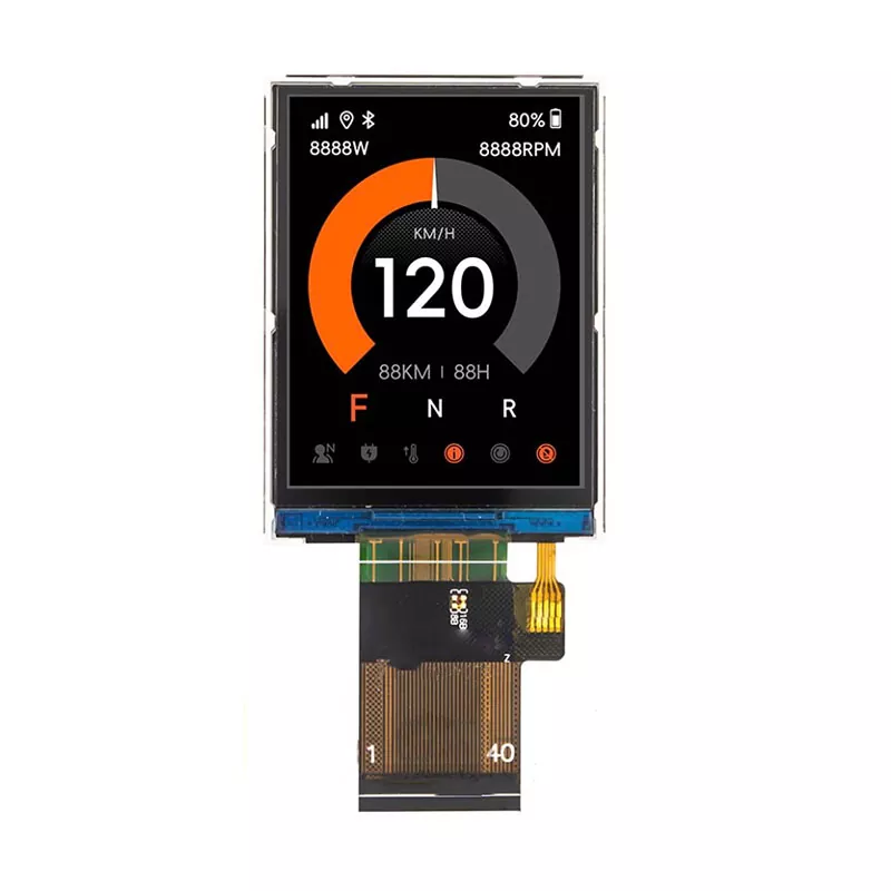 2.4 นิ้ว 240x320 Transflective IPS TFT โมดูล