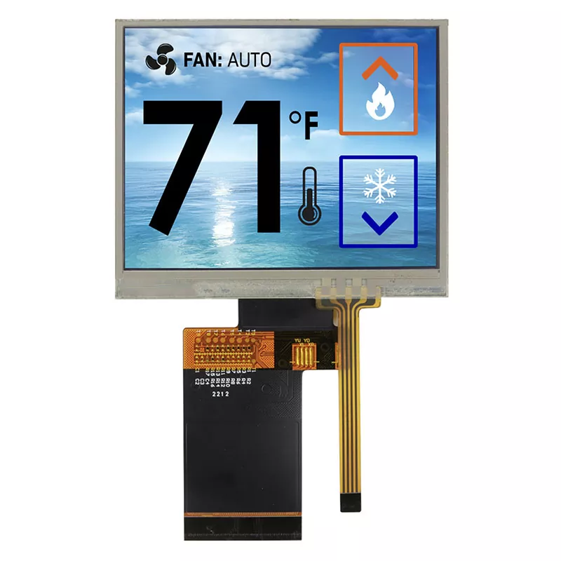 3.5 '' 480x272 โมดูล TFT แบบสัมผัสตัวต้านทาน