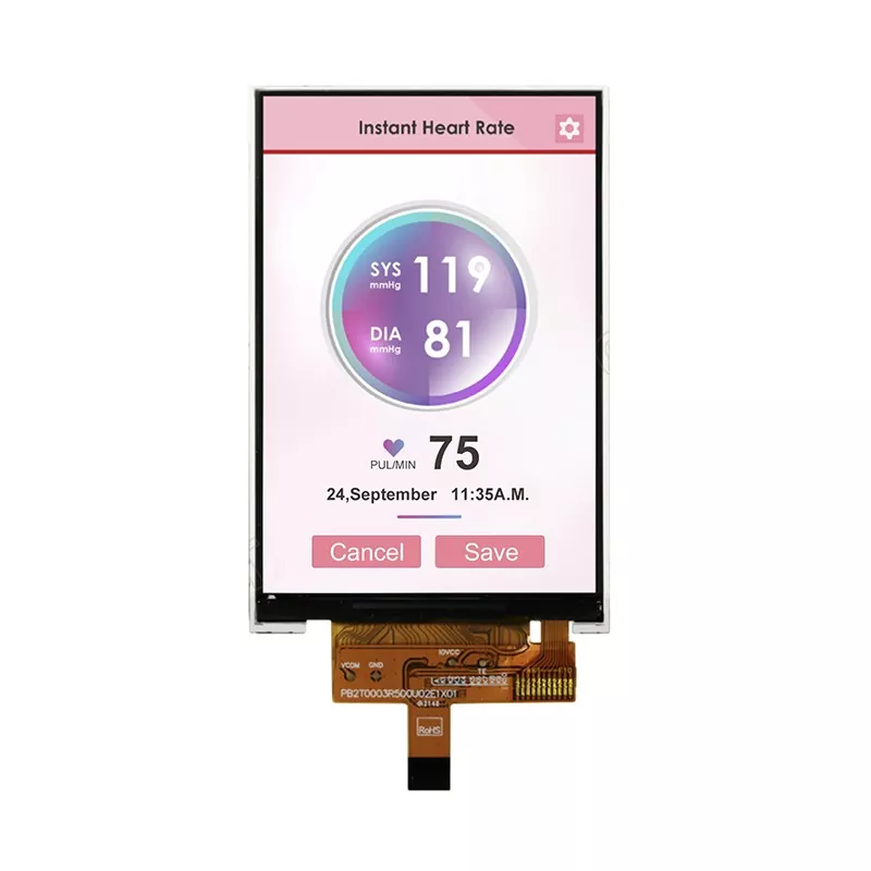 3.5 นิ้ว 320x480 ภาพบุคคล IPS TFT โมดูล TFT