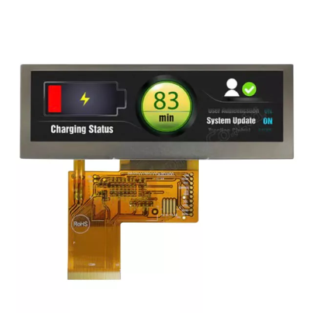 3.9 นิ้ว 480X 128 บาร์ประเภท TFT โมดูล