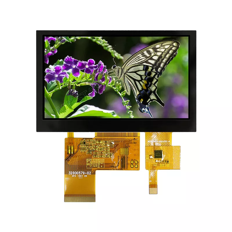 4.3 นิ้ว 480x272 โมดูล IPS TFT พร้อม CTP