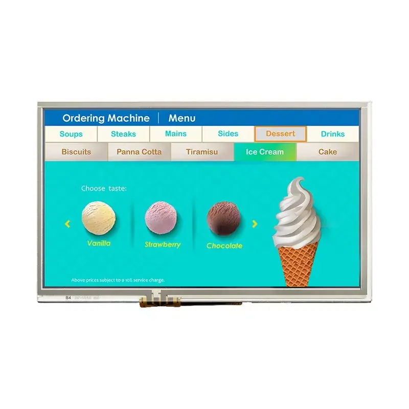 7 นิ้ว 800*480 IPS TFT โมดูล