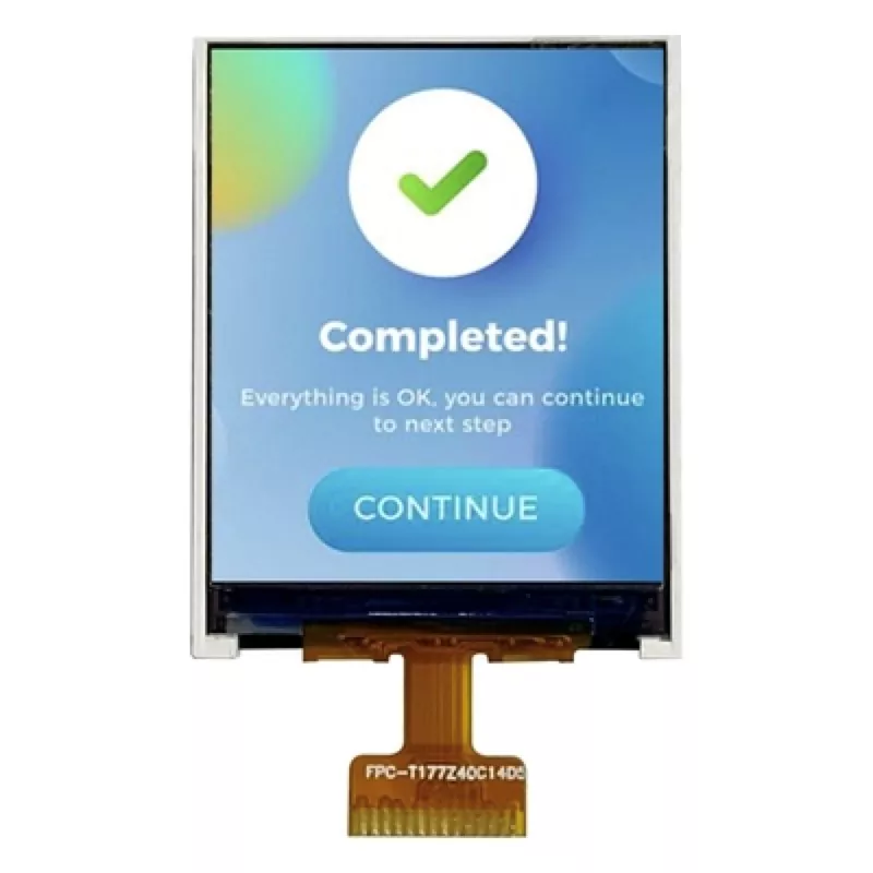 Portrait 1.77 นิ้ว TFT LCD Display SPI 128x160 ST7735 ไดรเวอร์