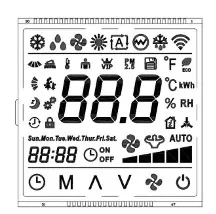 แทนที่โมดูล LCD ของ Varitronix ส่วน HTN