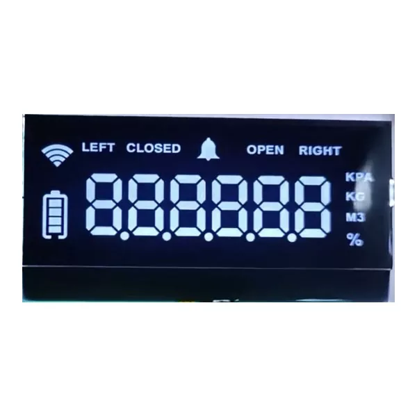VX50472 โมดูล LCD เซ็กเมนต์ VA